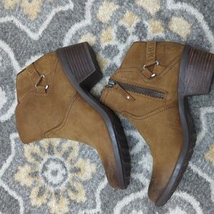 Teva 'Foxy' Waterproof Leather Ankle Boots